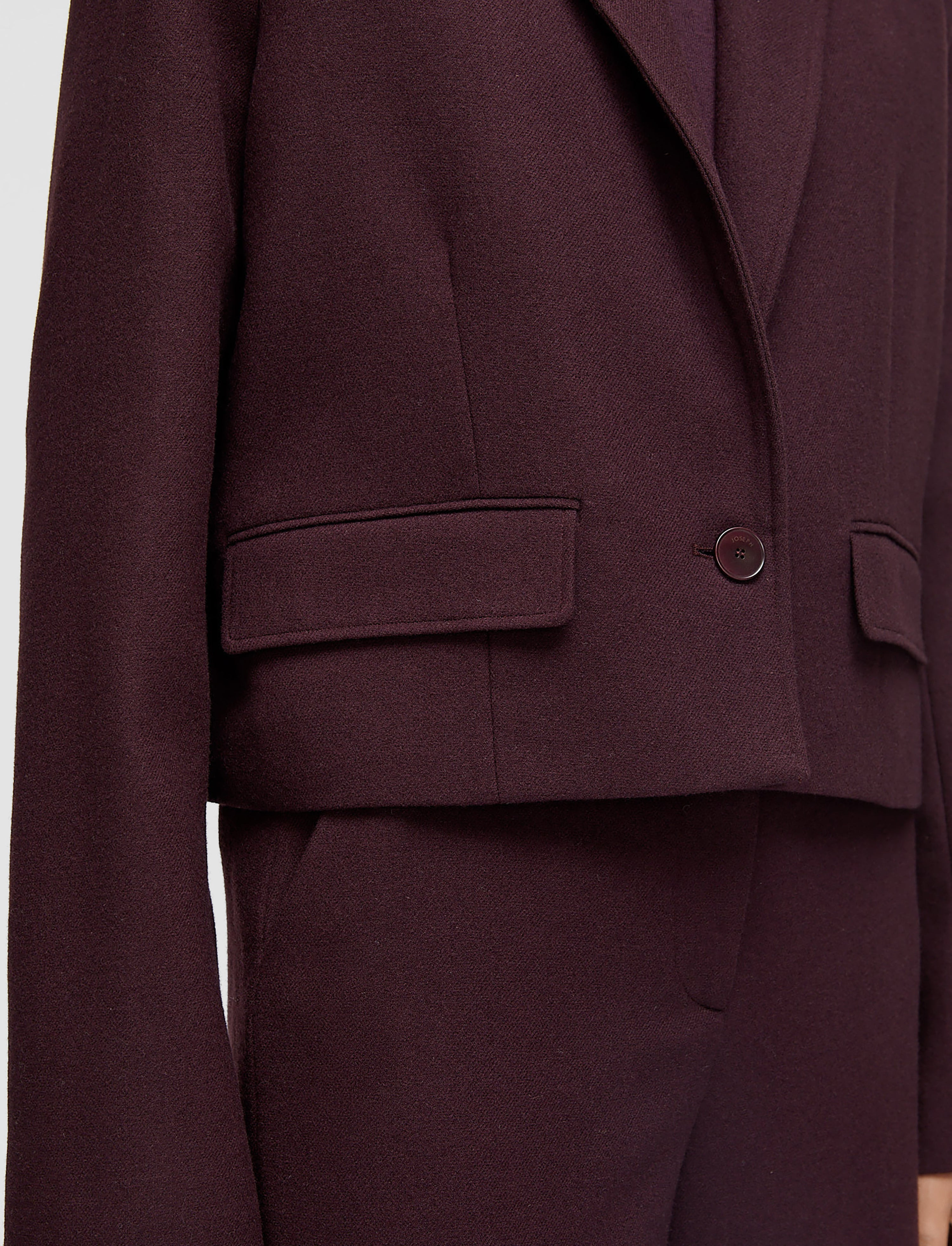Elia Flannel Wool Jacket - 5