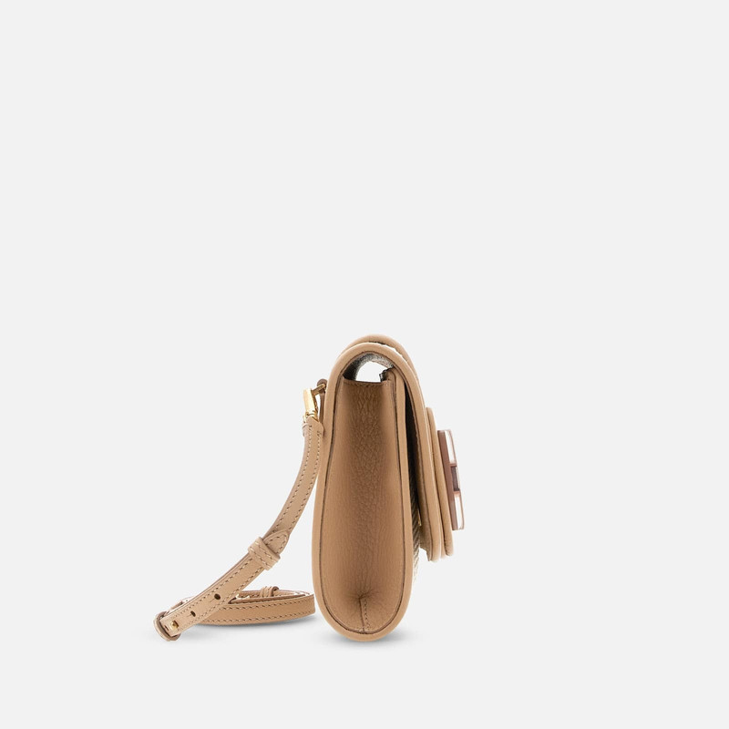 HOGAN Hogan H-Bag Crossbody Bag Beige Pink outlook