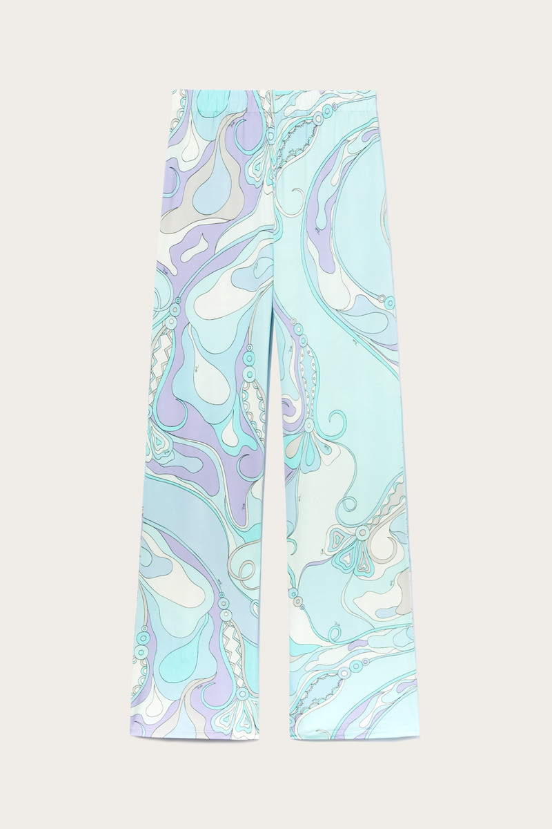 ORCHIDEE PRINT PANTS 1