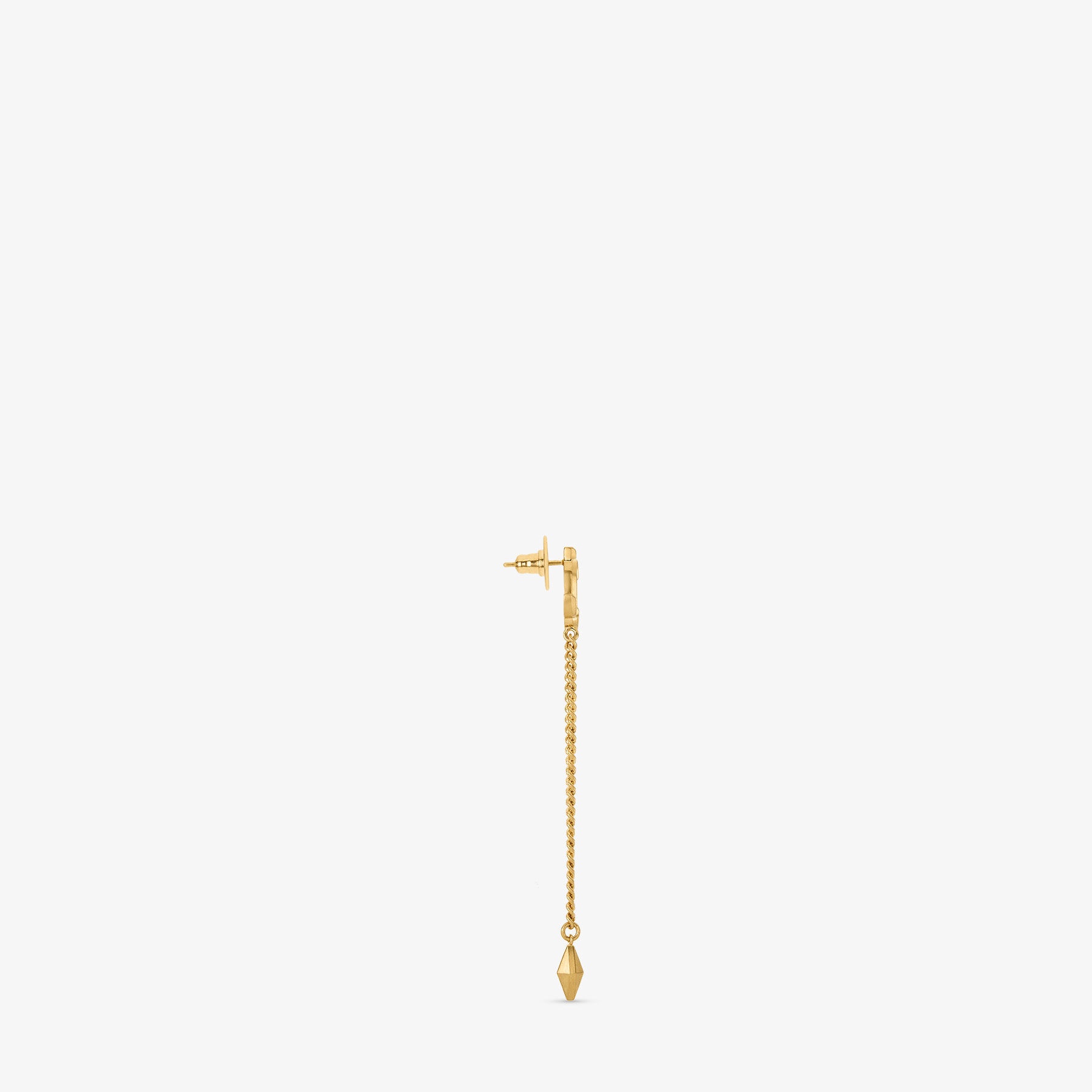 Diamond JC Drops
Gold-Finish JC Drop Earrings - 2