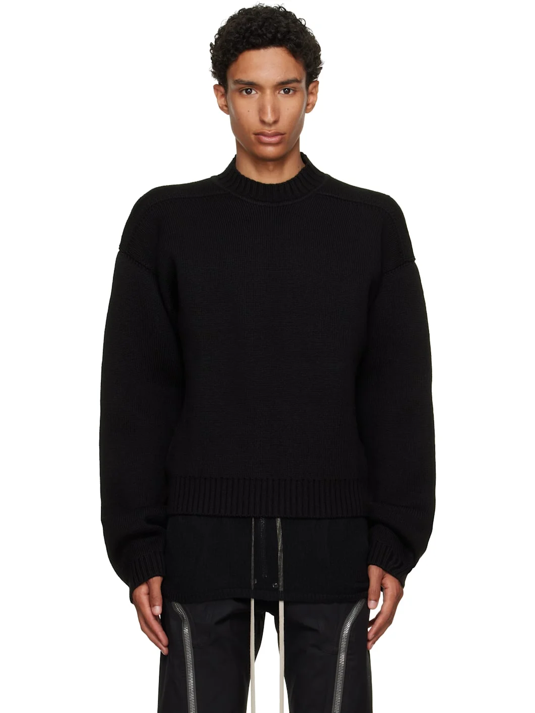 Black Tower Tommy Reversible Sweater - 1