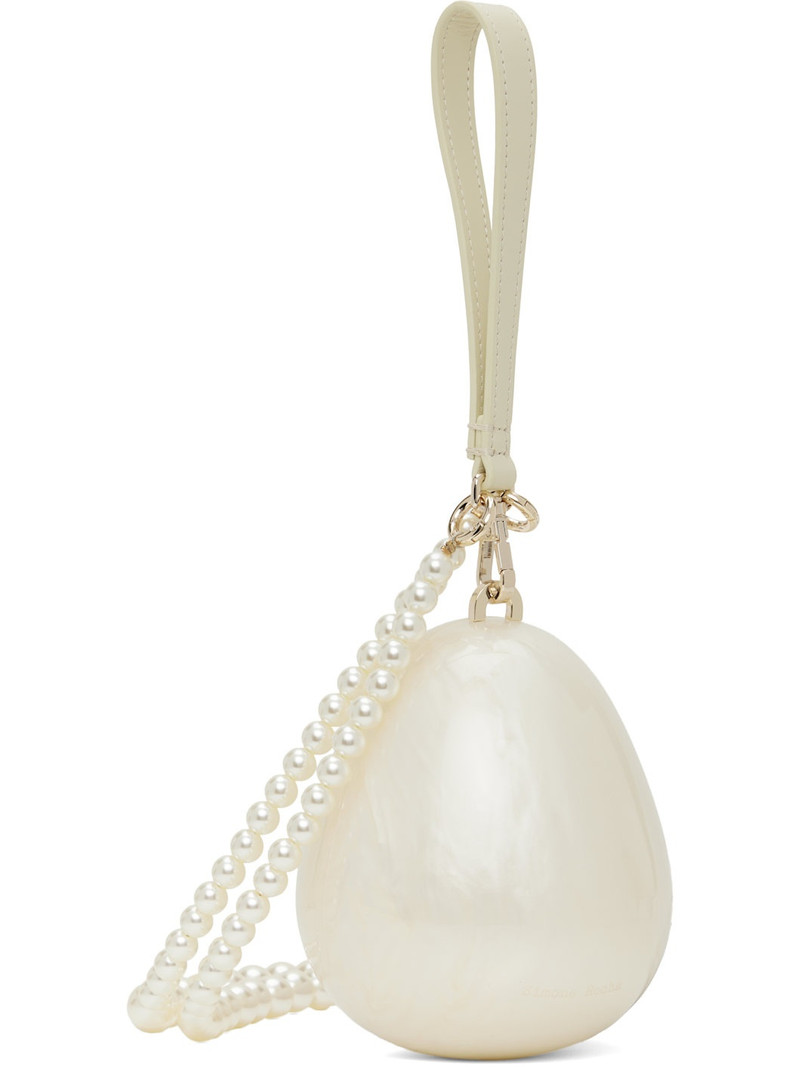 micro Pearl Egg clutch bag 3