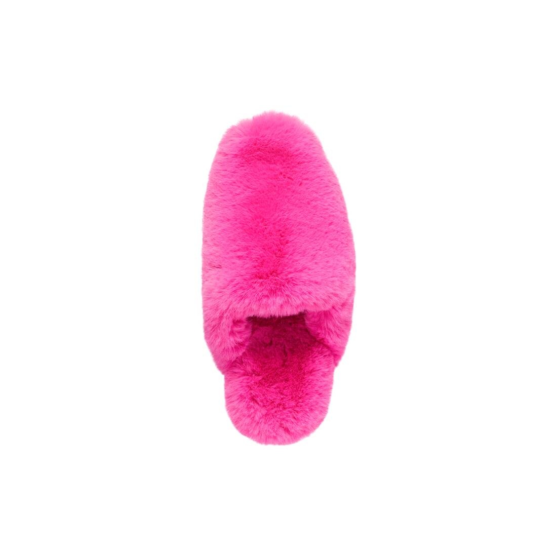 Women's Teddy Mule  in Pink - 6