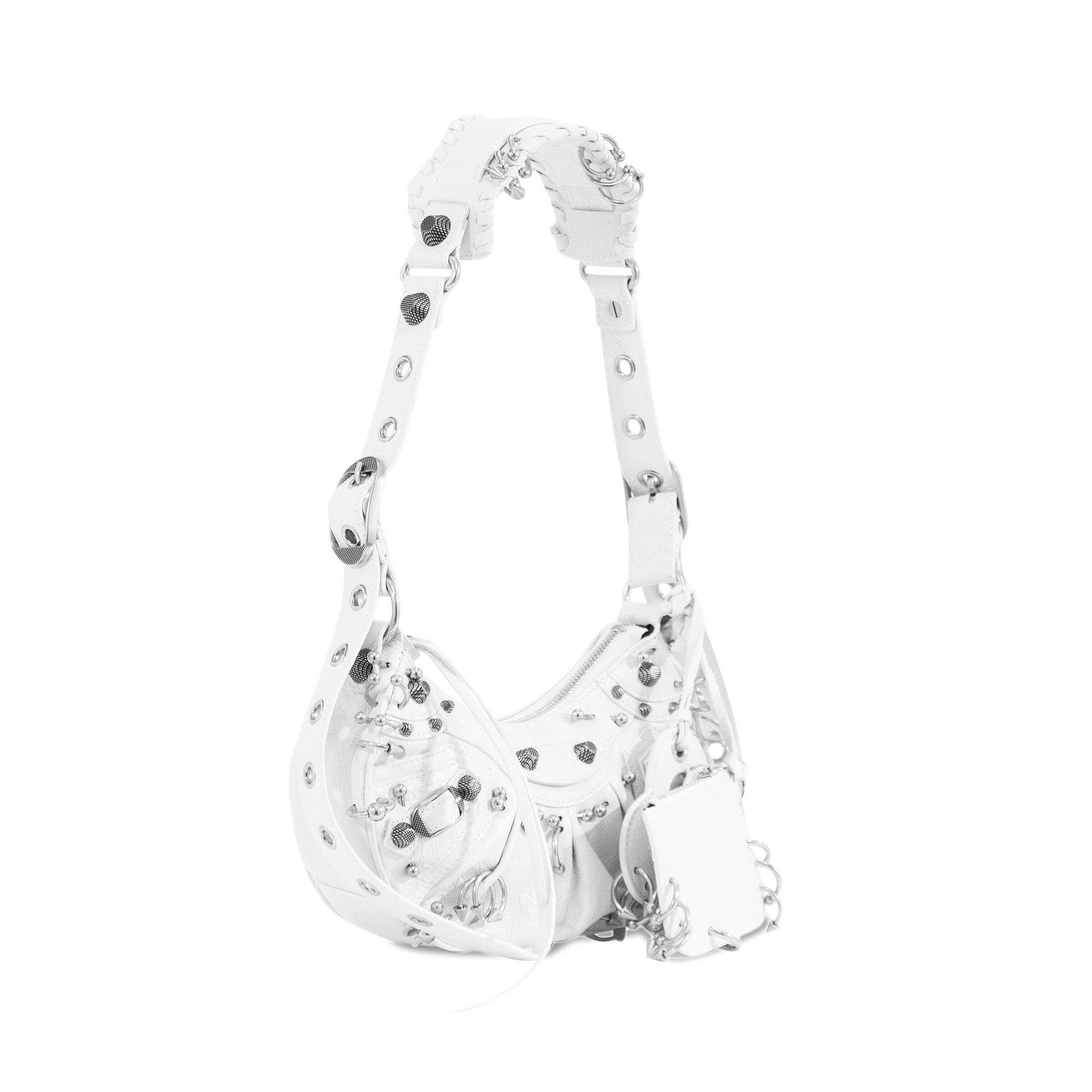 Balenciaga Xs Le Cagole Shoulder Bag 'Optic White' - 3