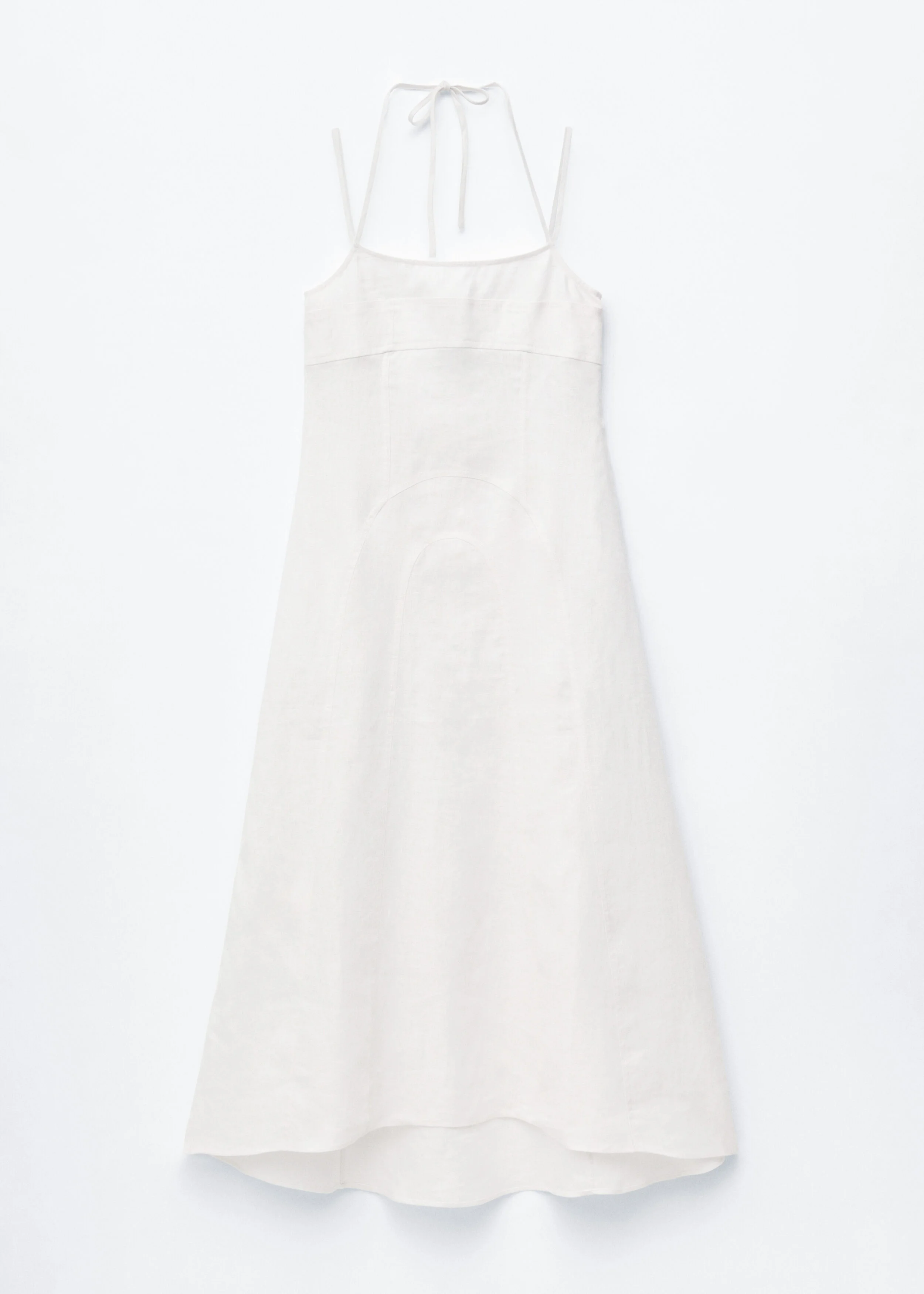 Linen Midi Dress - 1