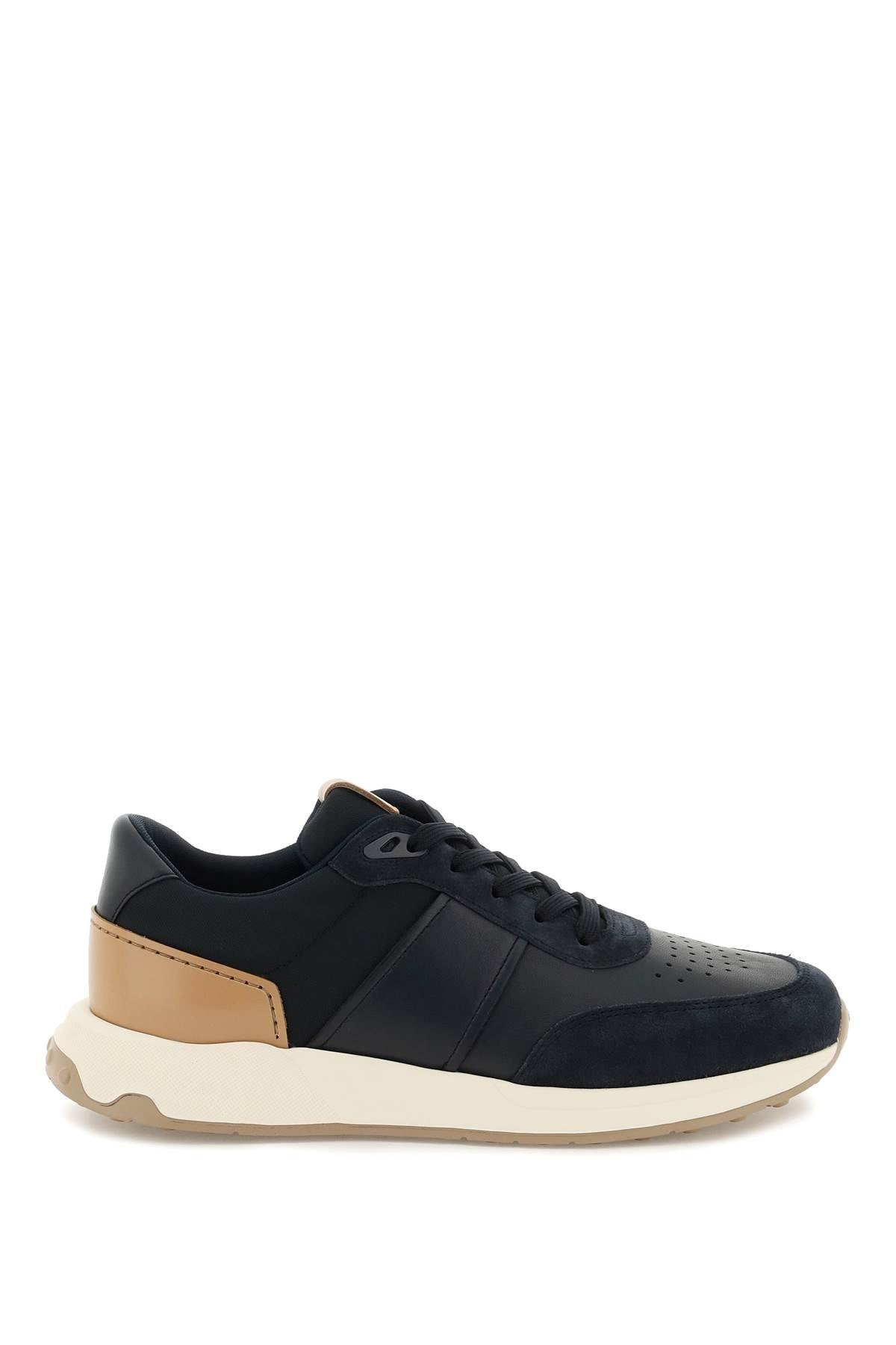 Tod's Tod's Leather And Techno Fabric Sneakers | luosophy