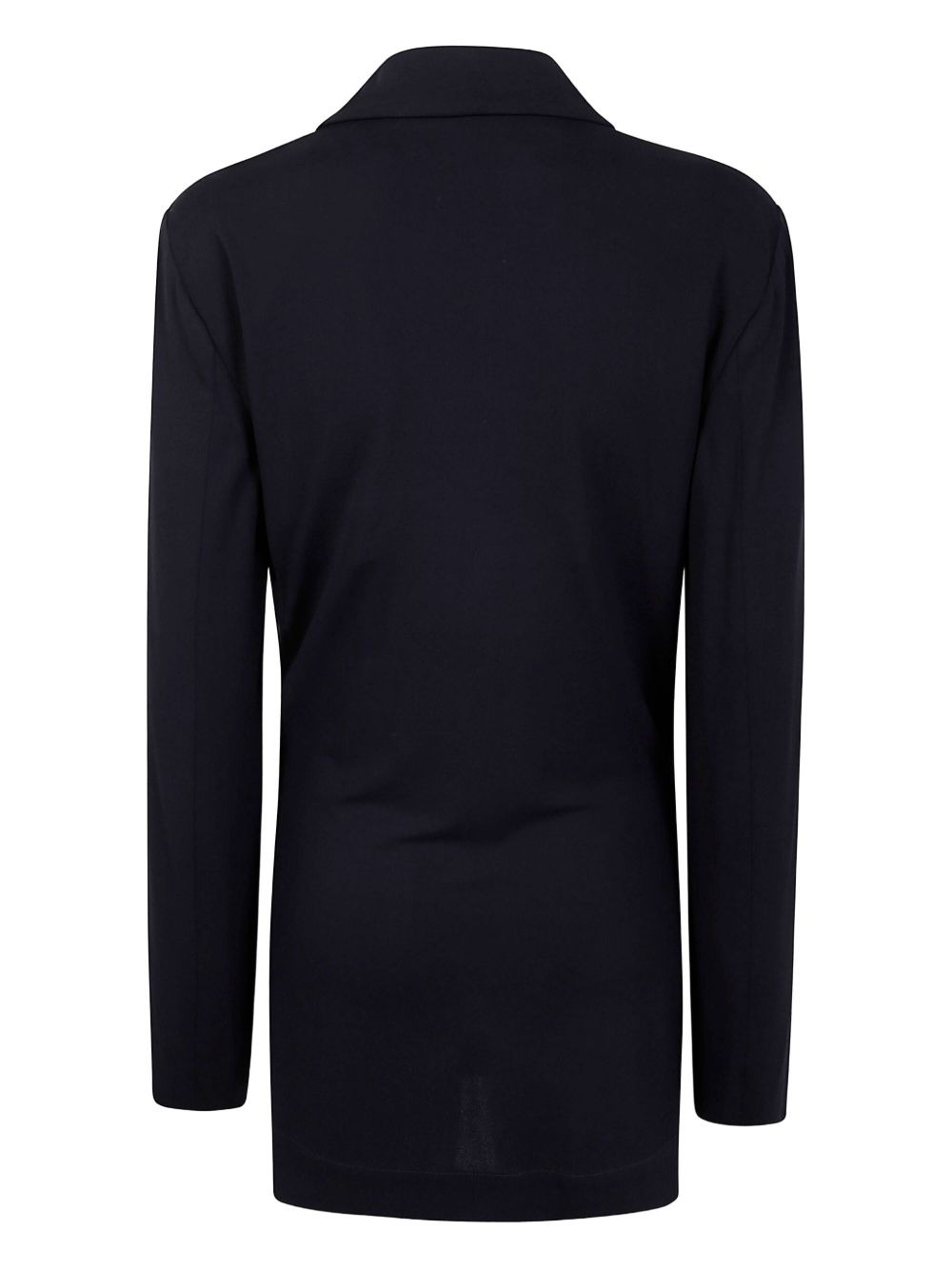 wrap-tie long-sleeves blazer - 2