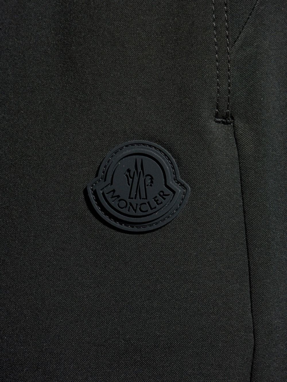 logo-patch elastic-ankle track pants - 5