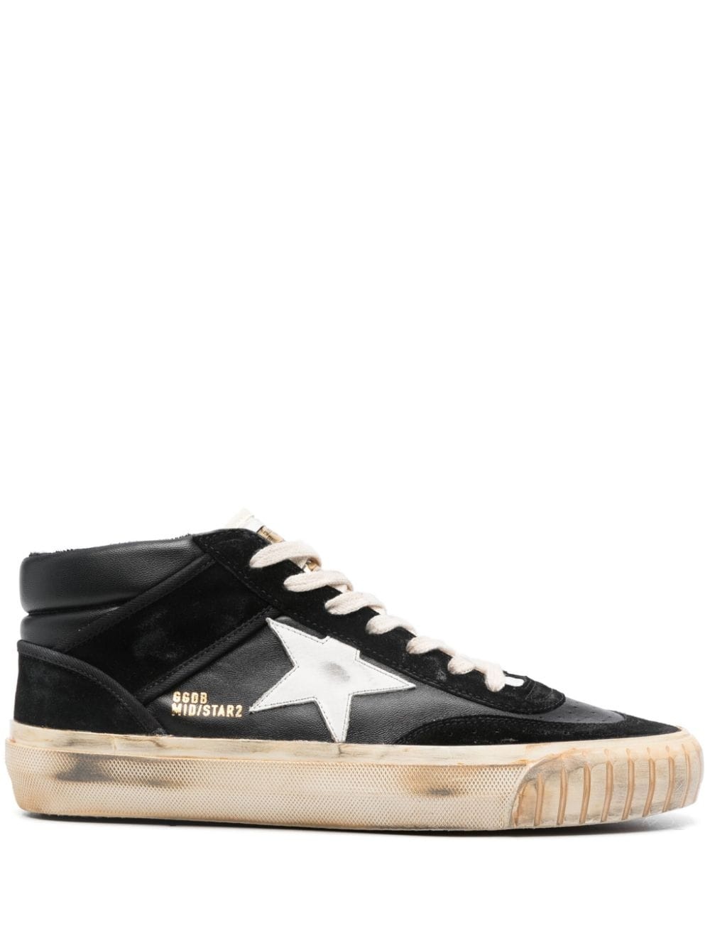 Mid-Star leather sneakers - 1