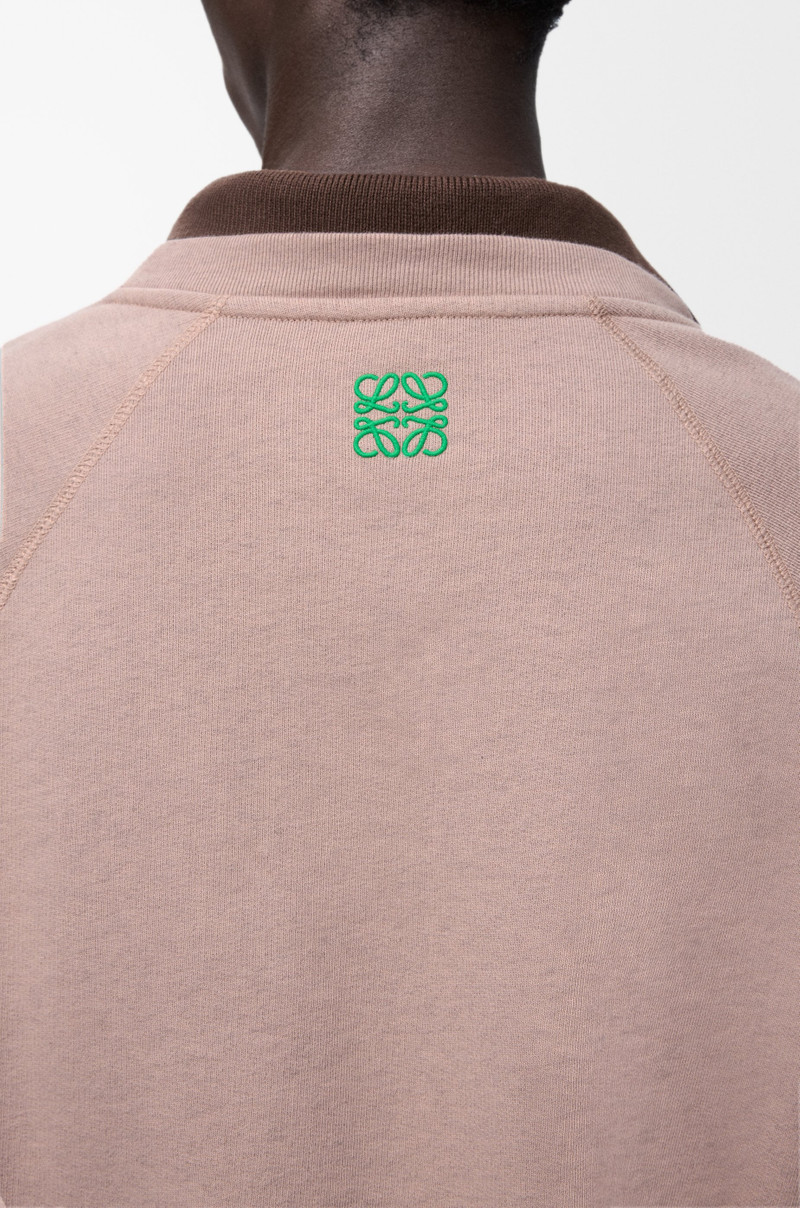 Short sleeve sweatshirt in cotton 5