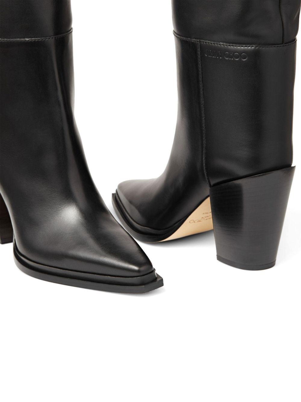 Cece 80mm pointed-toe boots - 5