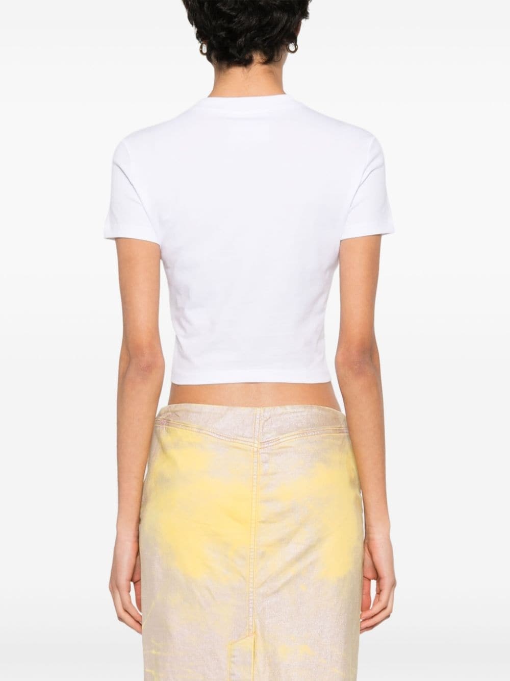 V-Emblem glittered T-shirt - 4