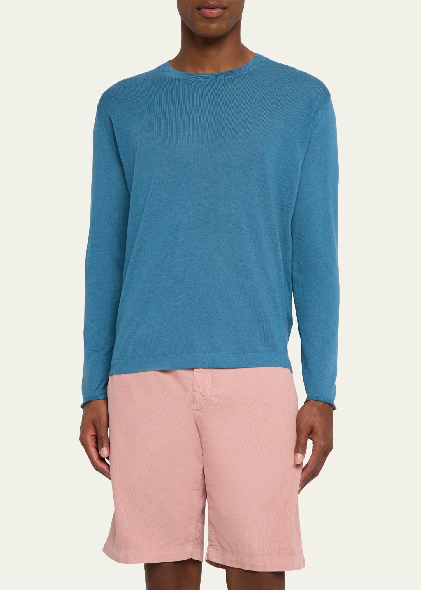 Men's Larry Cashmere Crewneck Sweater - 4