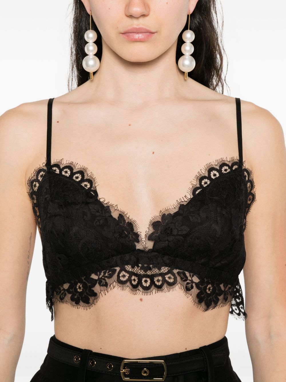 Teddy lace-trimmed bralette - 5