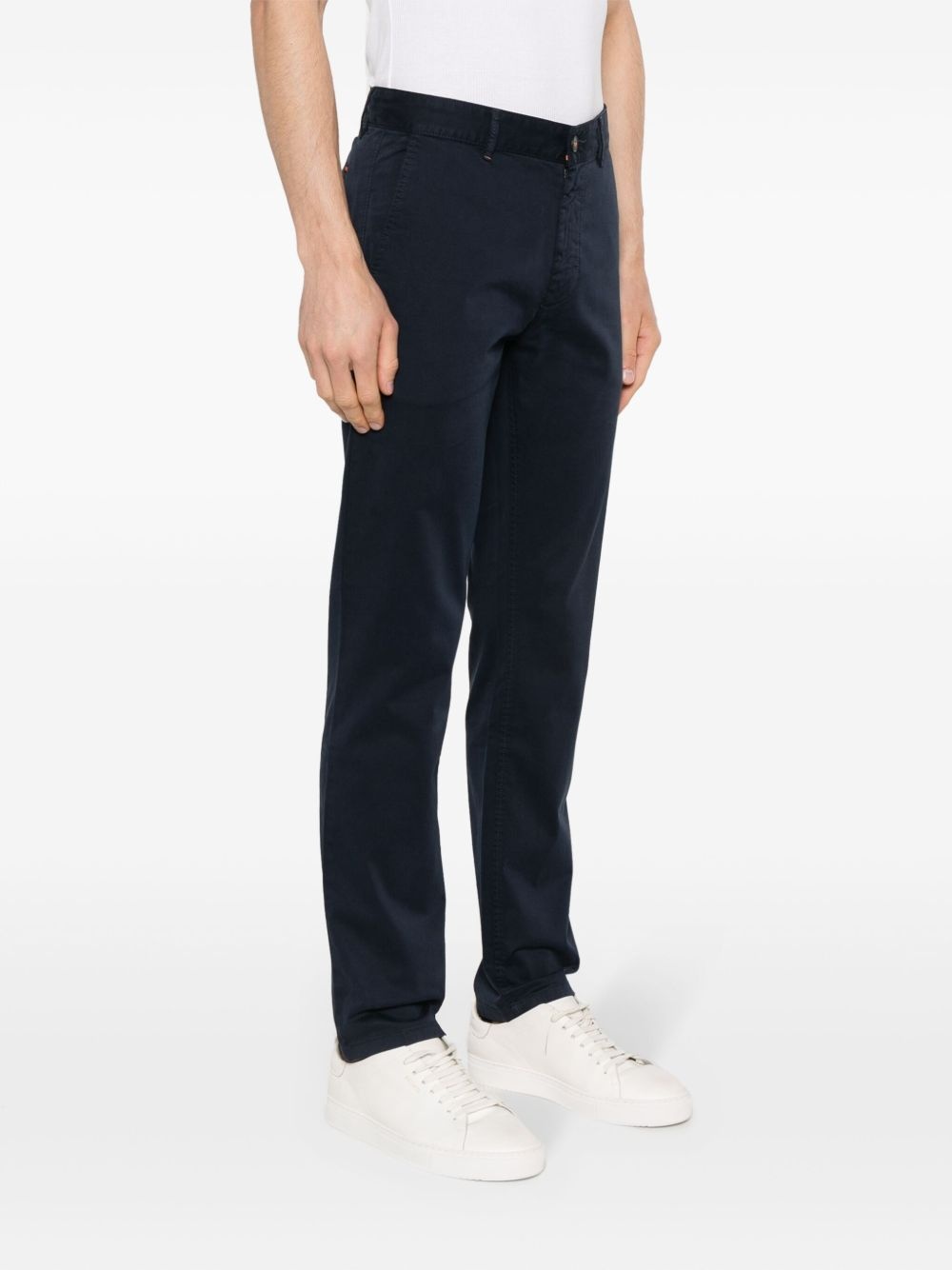 slim-fit cotton chinos - 3