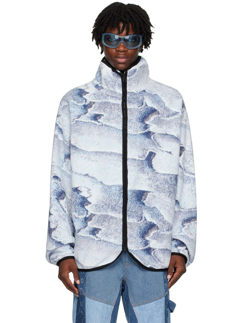 Blue Graphic Sweatshirt 1