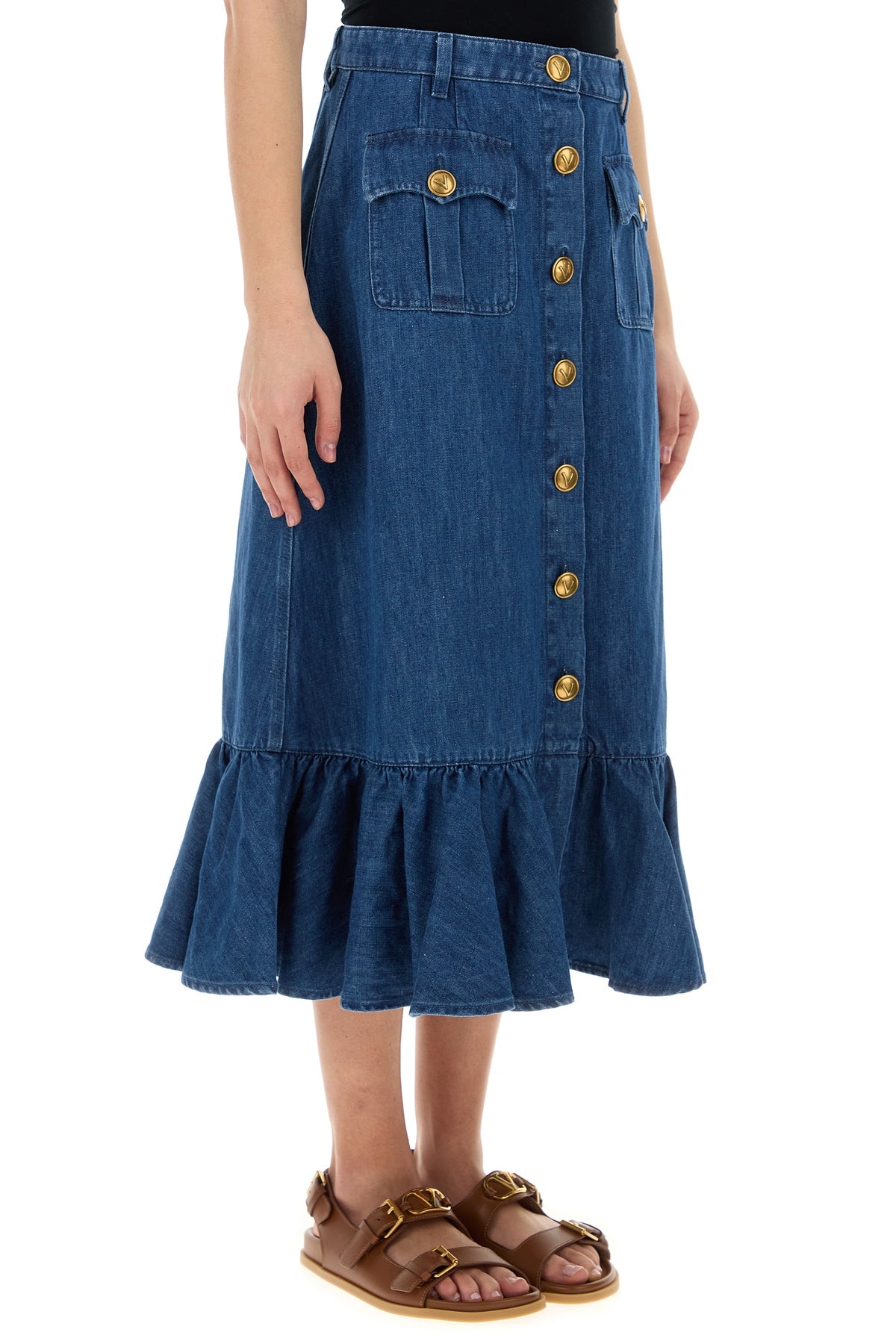 Denim skirt - 3