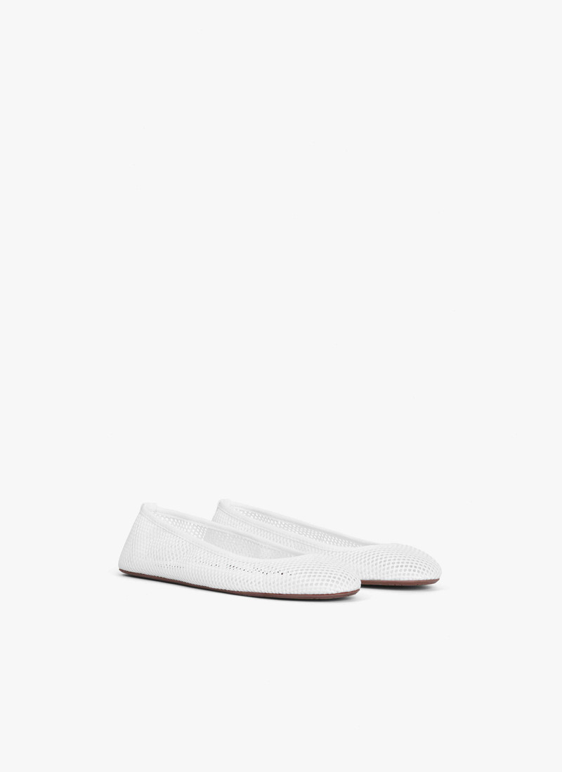 Alaïa LOW VAMP BALLET FLATS IN FISHNET outlook