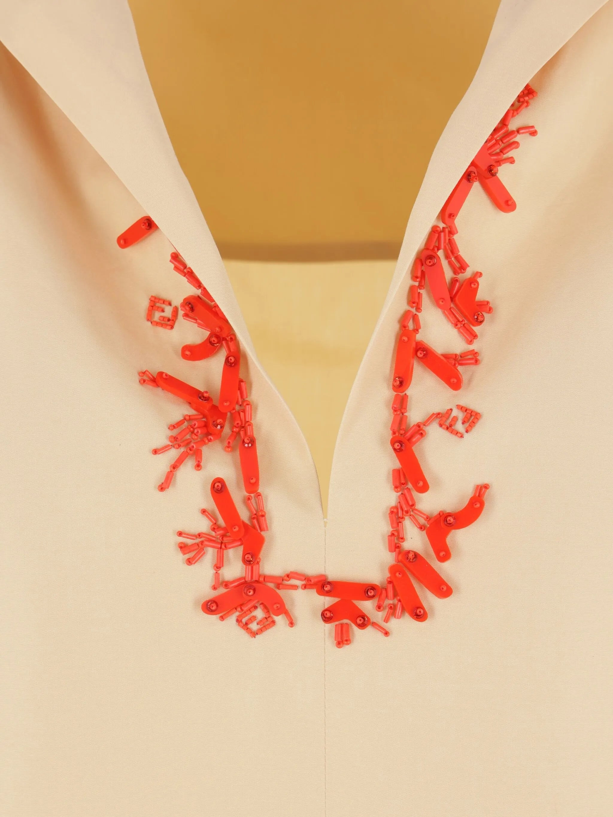 Fendi Bead-embroidered Cotton Dress - 2