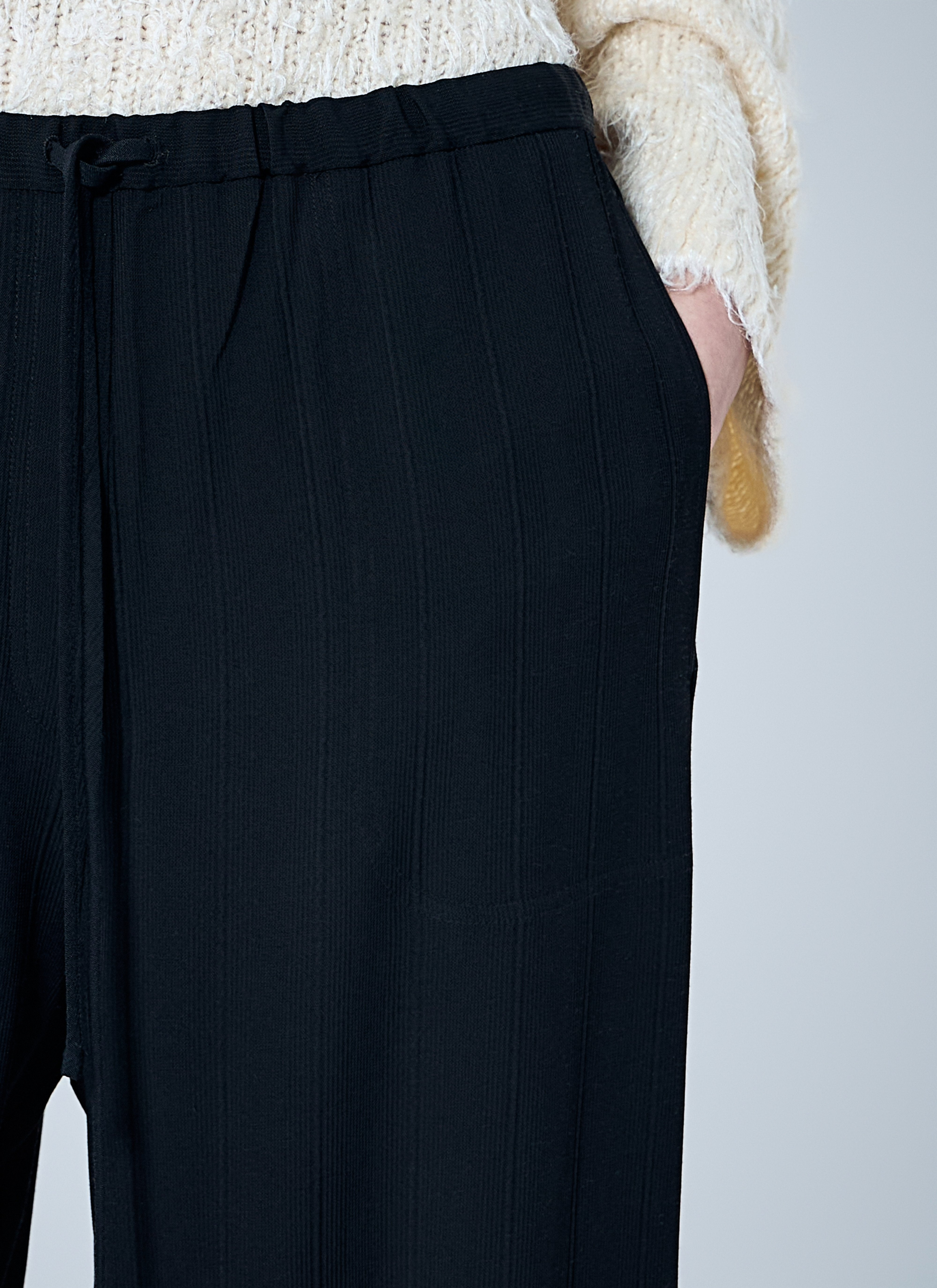 Toteme Women Woven Drawstring Pants - 5
