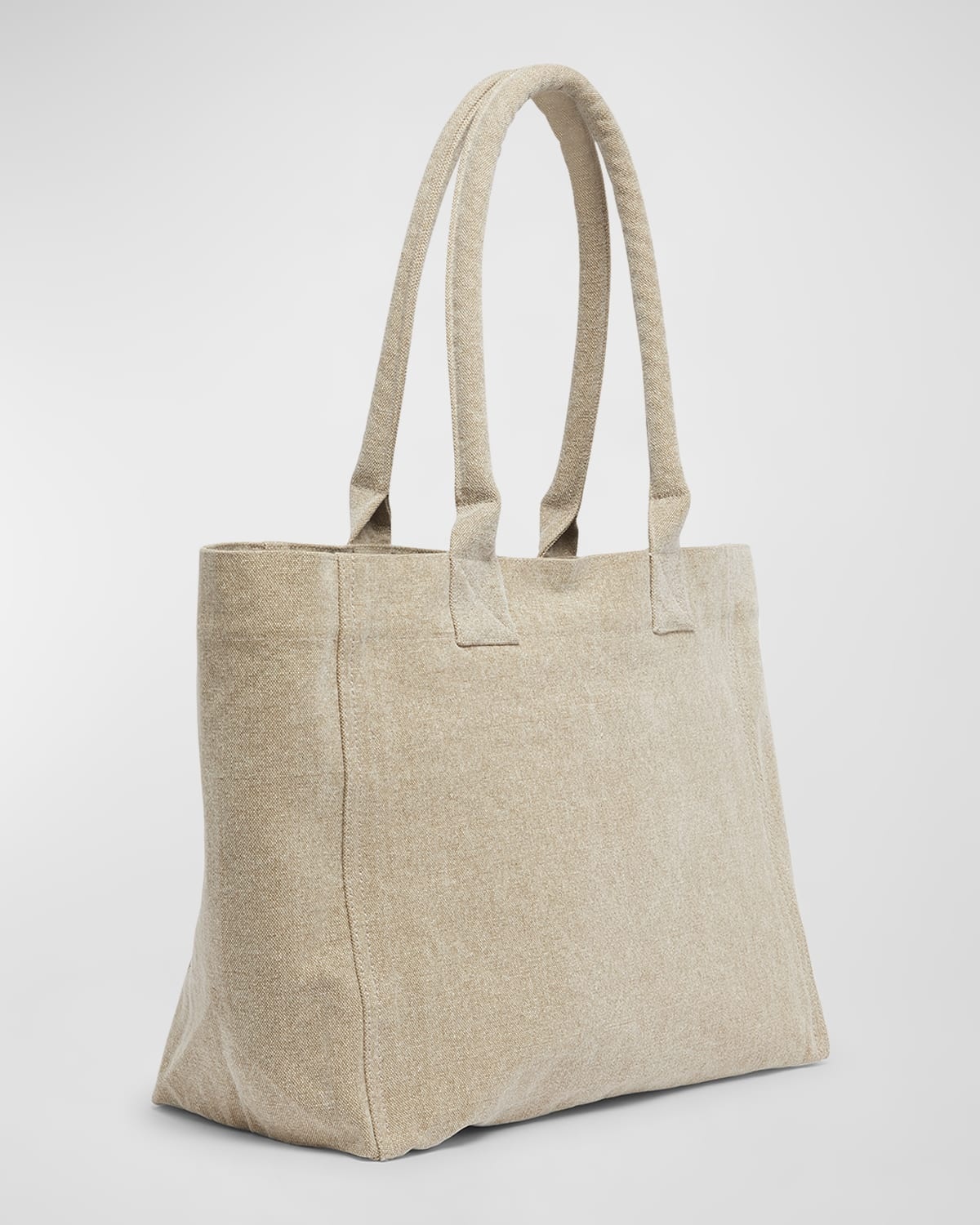 Yenky Zip Canvas Cotton Tote Bag - 6