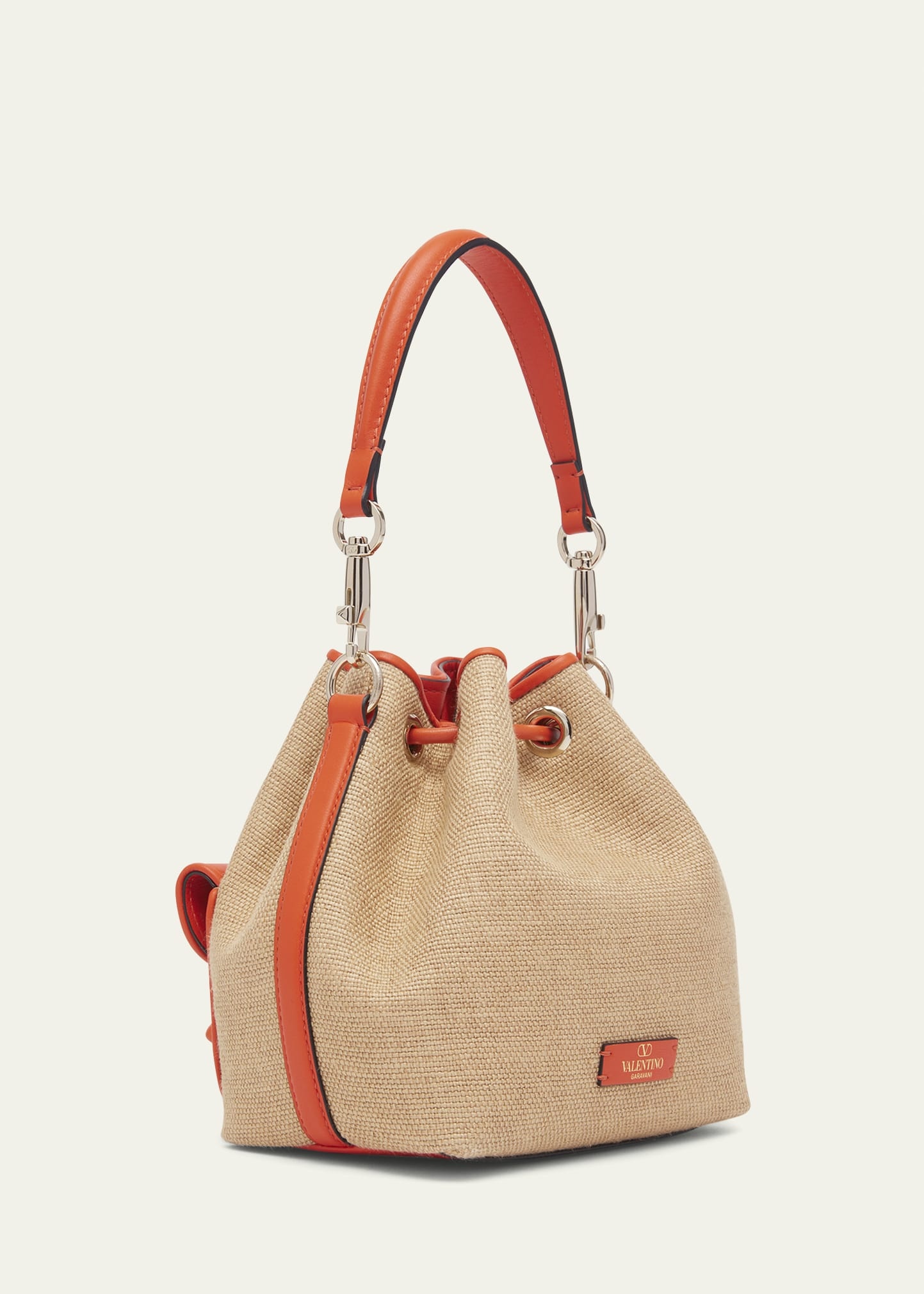 【VALENTINO】LOCO BUCKET BAG Valentino Garavani Loco Small Drawstring Bucket Bag | Neiman