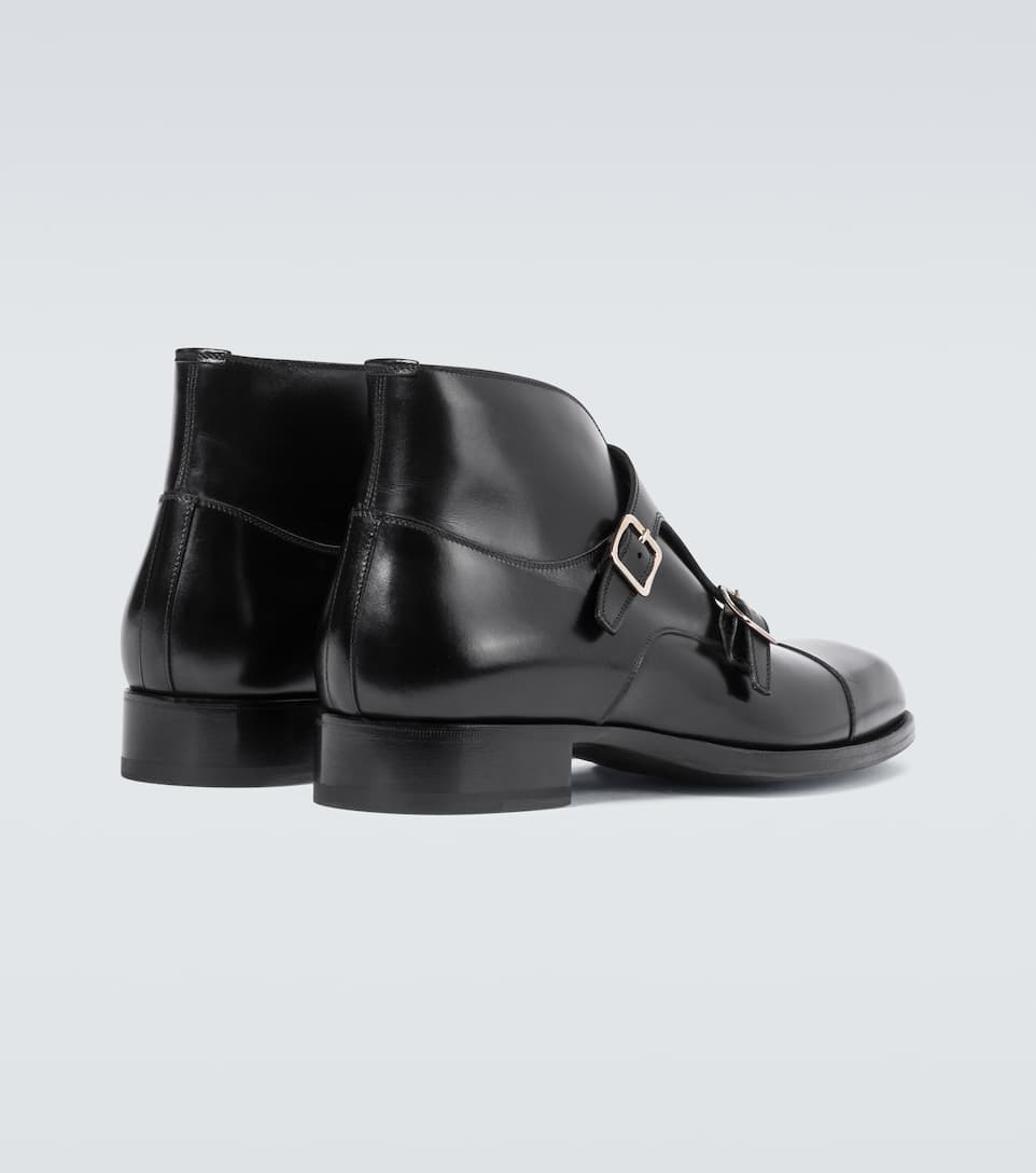 Sutherland double monk strap shoes - 6