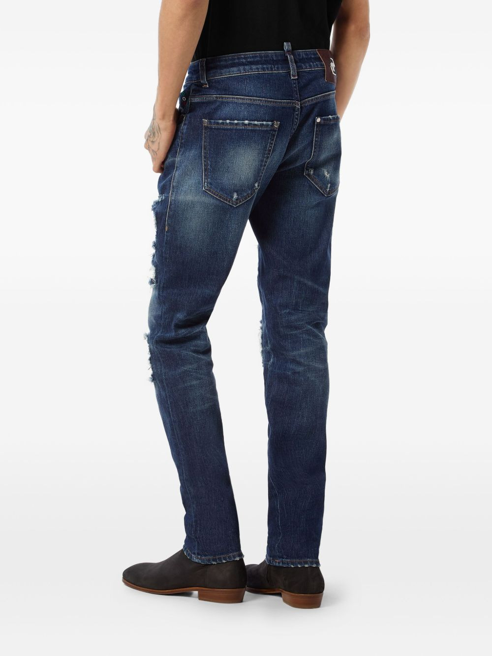 distressed jeans - 3