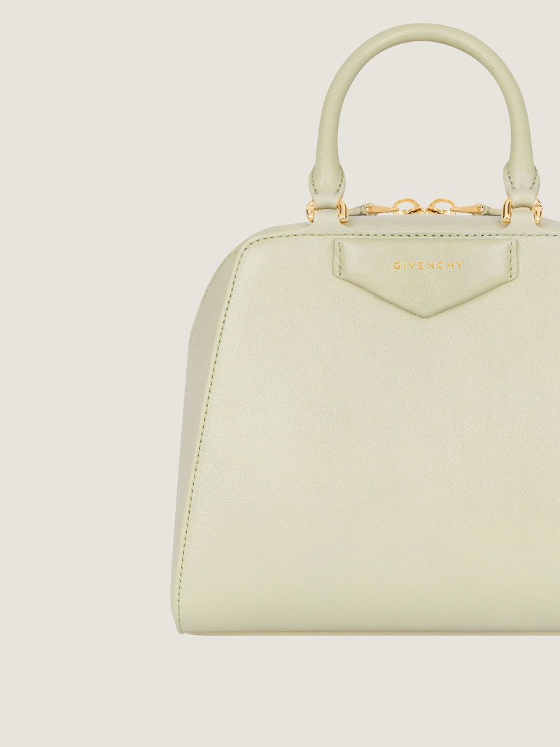 MINI ANTIGONA CUBE BAG IN LEATHER 5