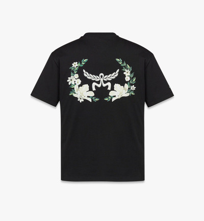MCM Floral Laurel T-Shirt in Organic Cotton outlook