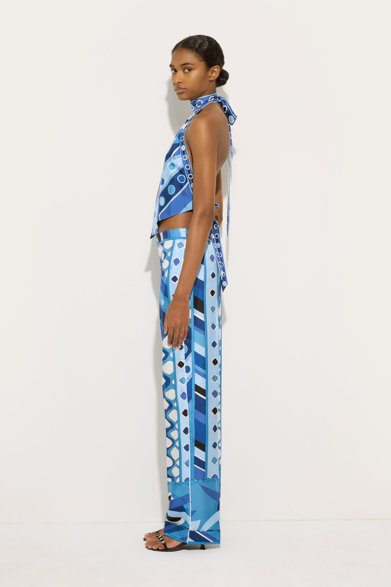 PUCCI VIVARA PRINT SLEEVELESS TOP outlook