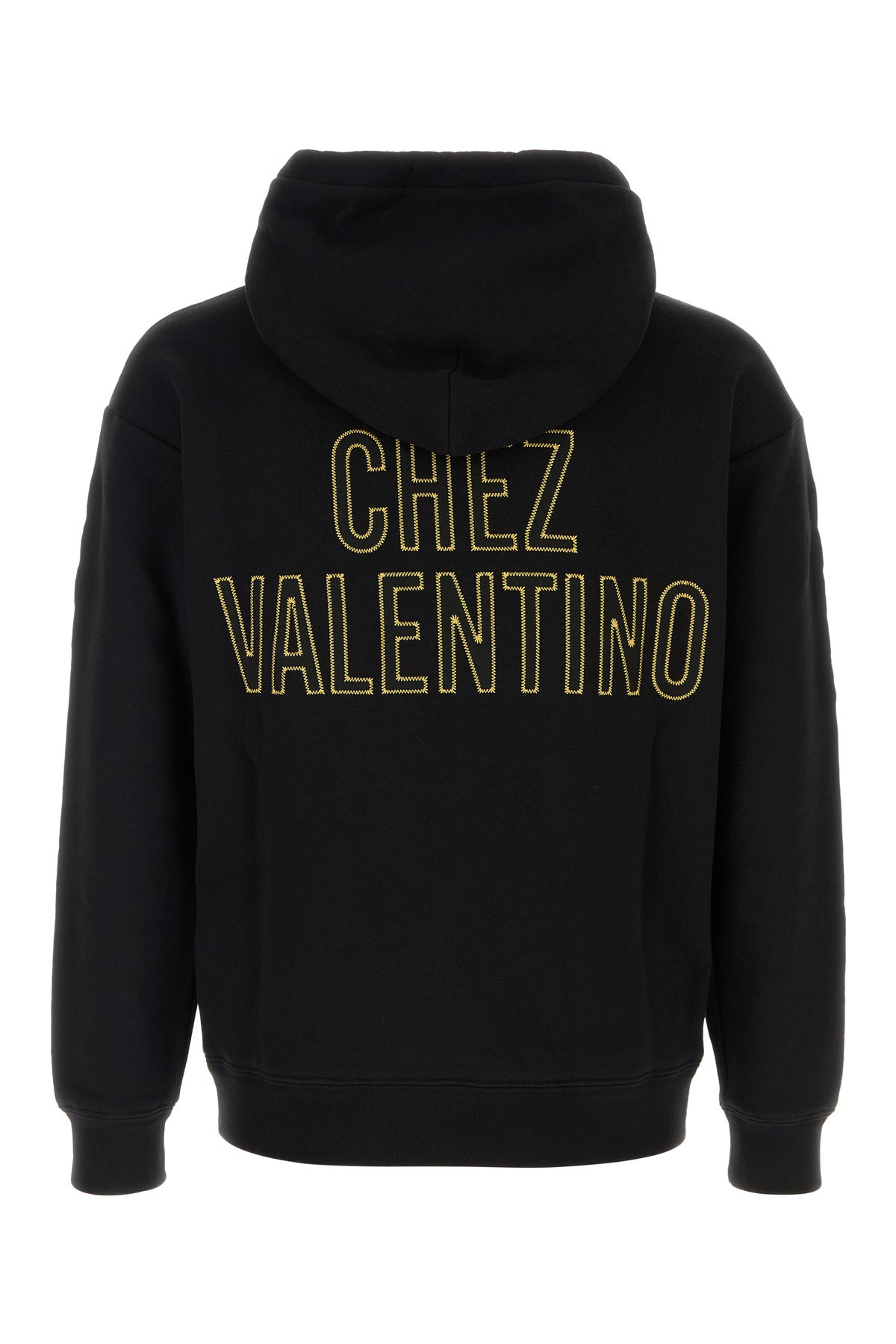 Black cotton sweatshirt - 2