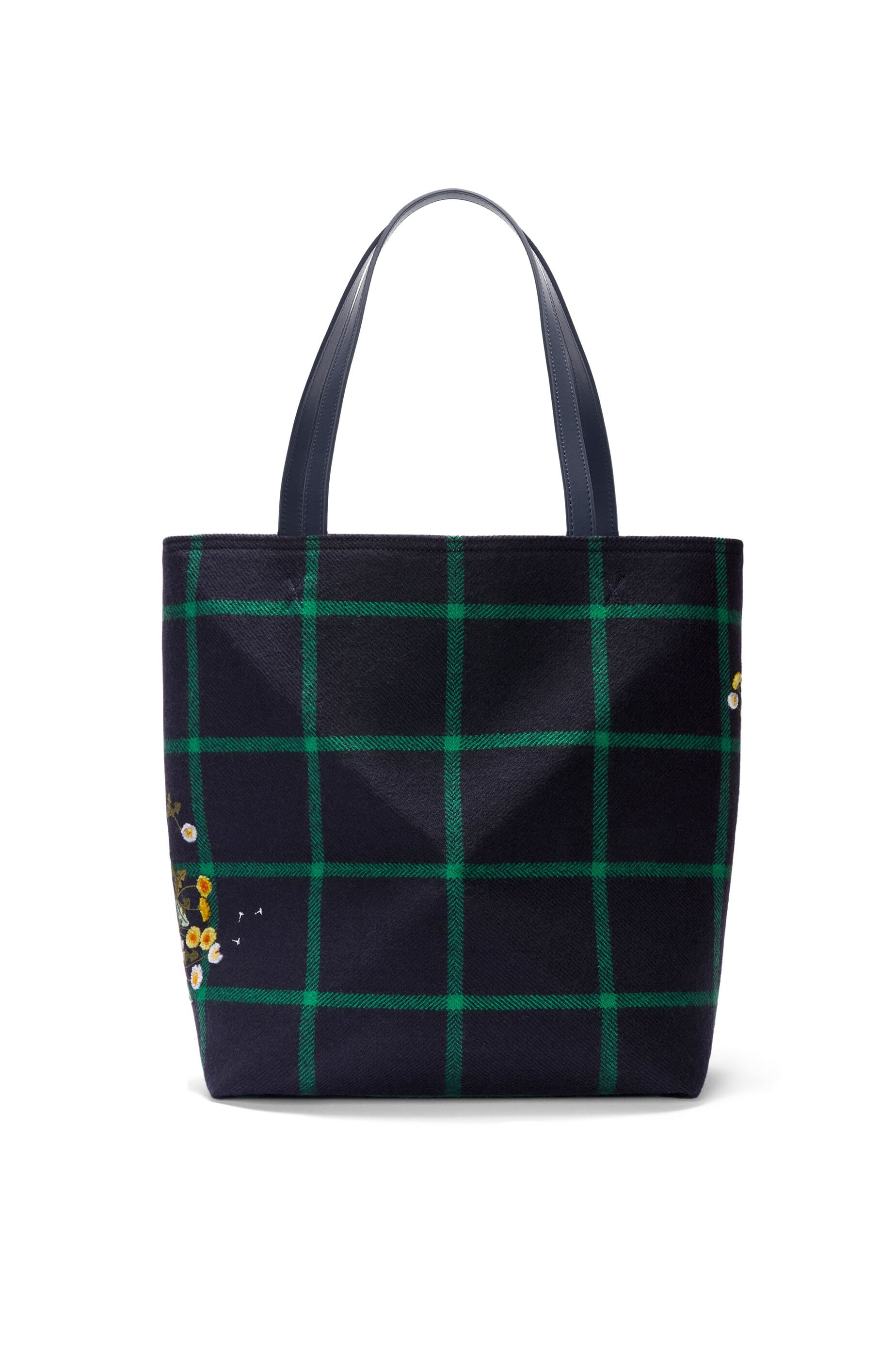Bunny XL Puzzle Fold tote in embroidered canvas - 5