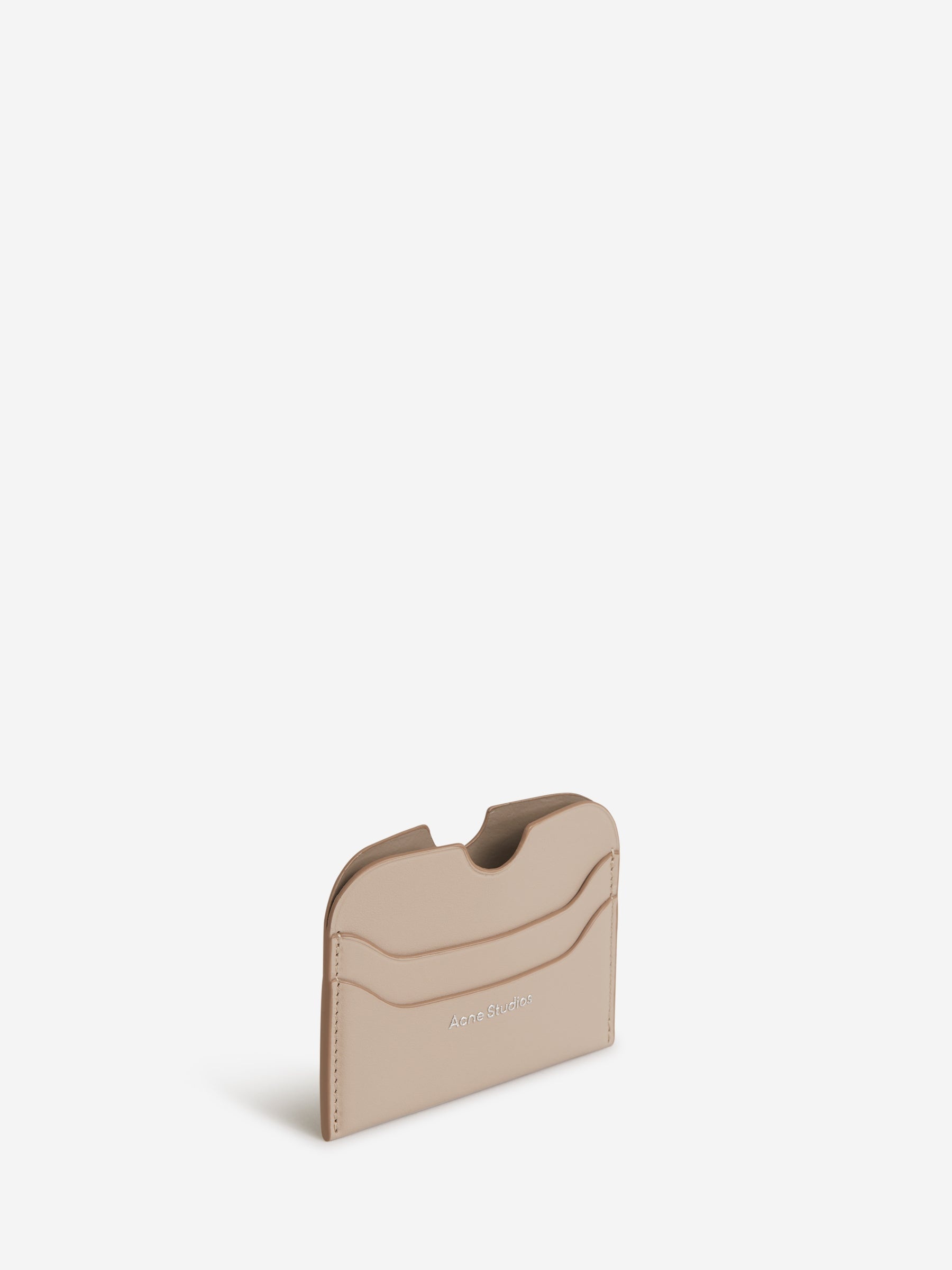 LOGO LEATHER CARD HOLDER - 2