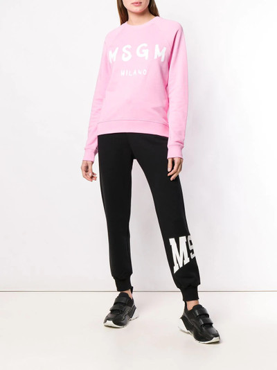 MSGM logo sweatshirt outlook