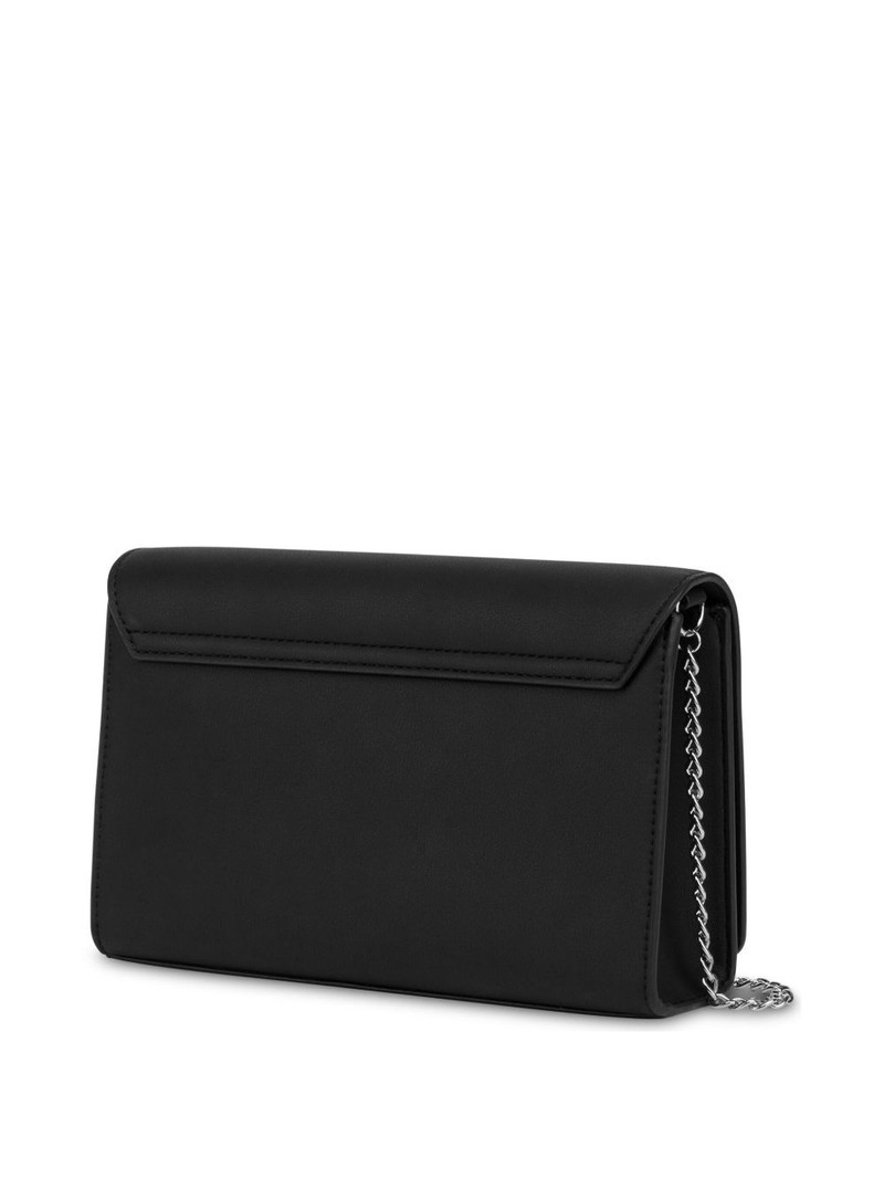 Moschino logo-plaque crossbody bag outlook