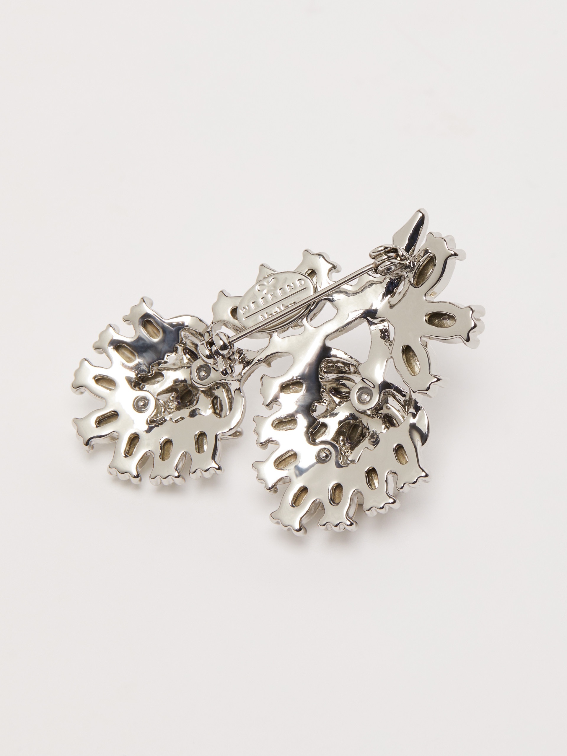 CIVADA Metal flower brooch - 2