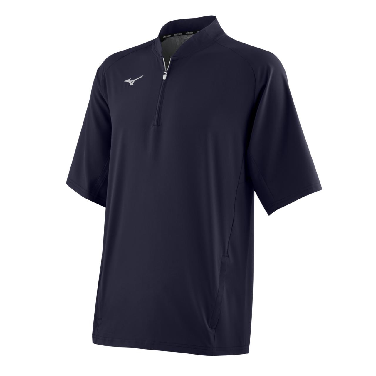 Mizuno Men's Short Sleeve Baseball Hitting Jacket - 1