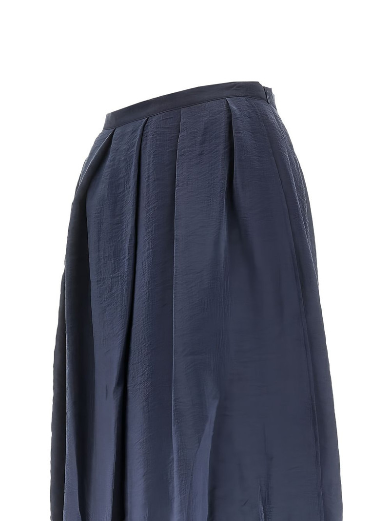 EMPORIO ARMANI pleated midi skirt outlook