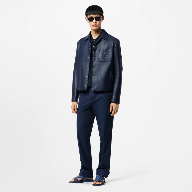 Louis Vuitton Chic Leather Blouson With 3D Details outlook