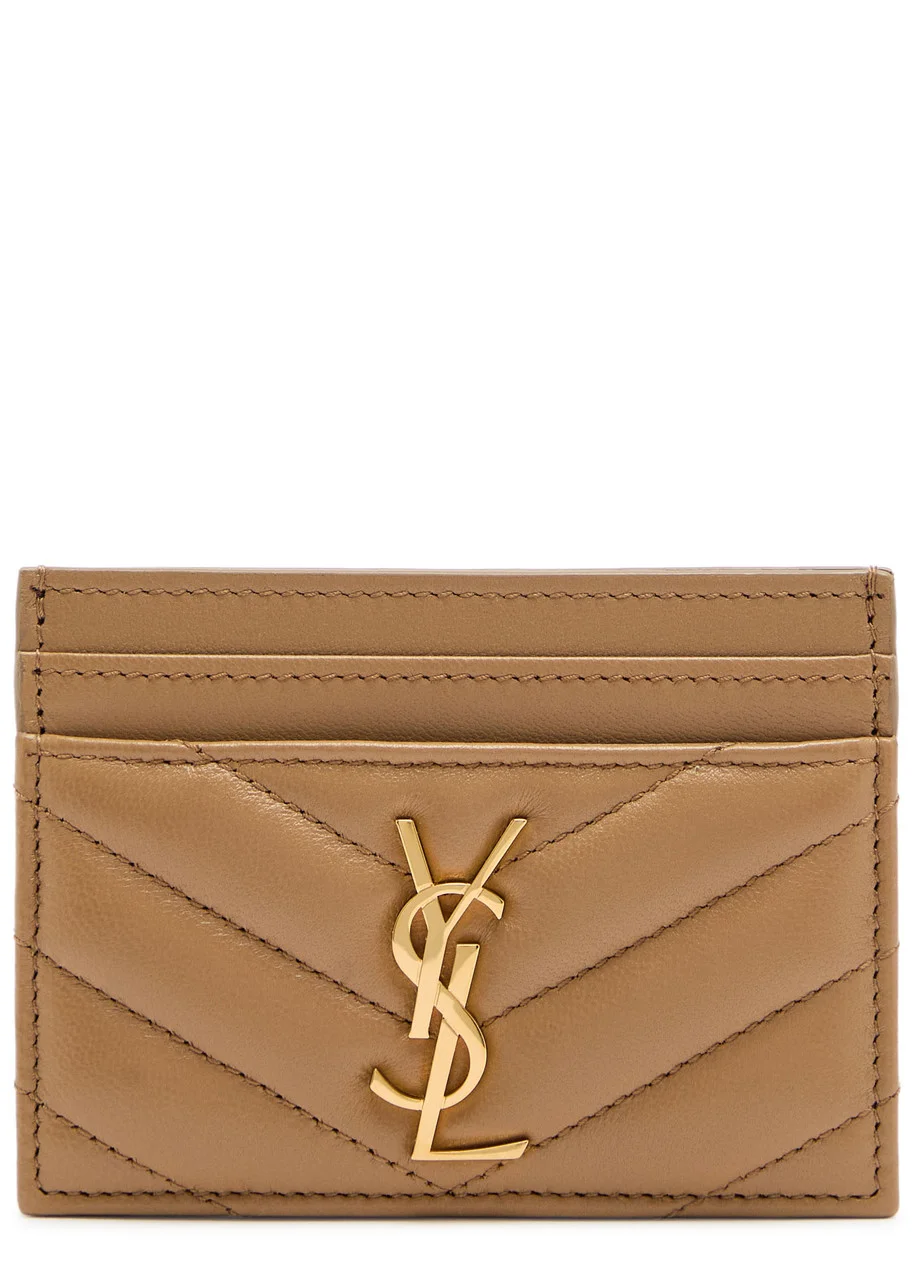 Saint Laurent Cassandre Quilted Card Holder - 1