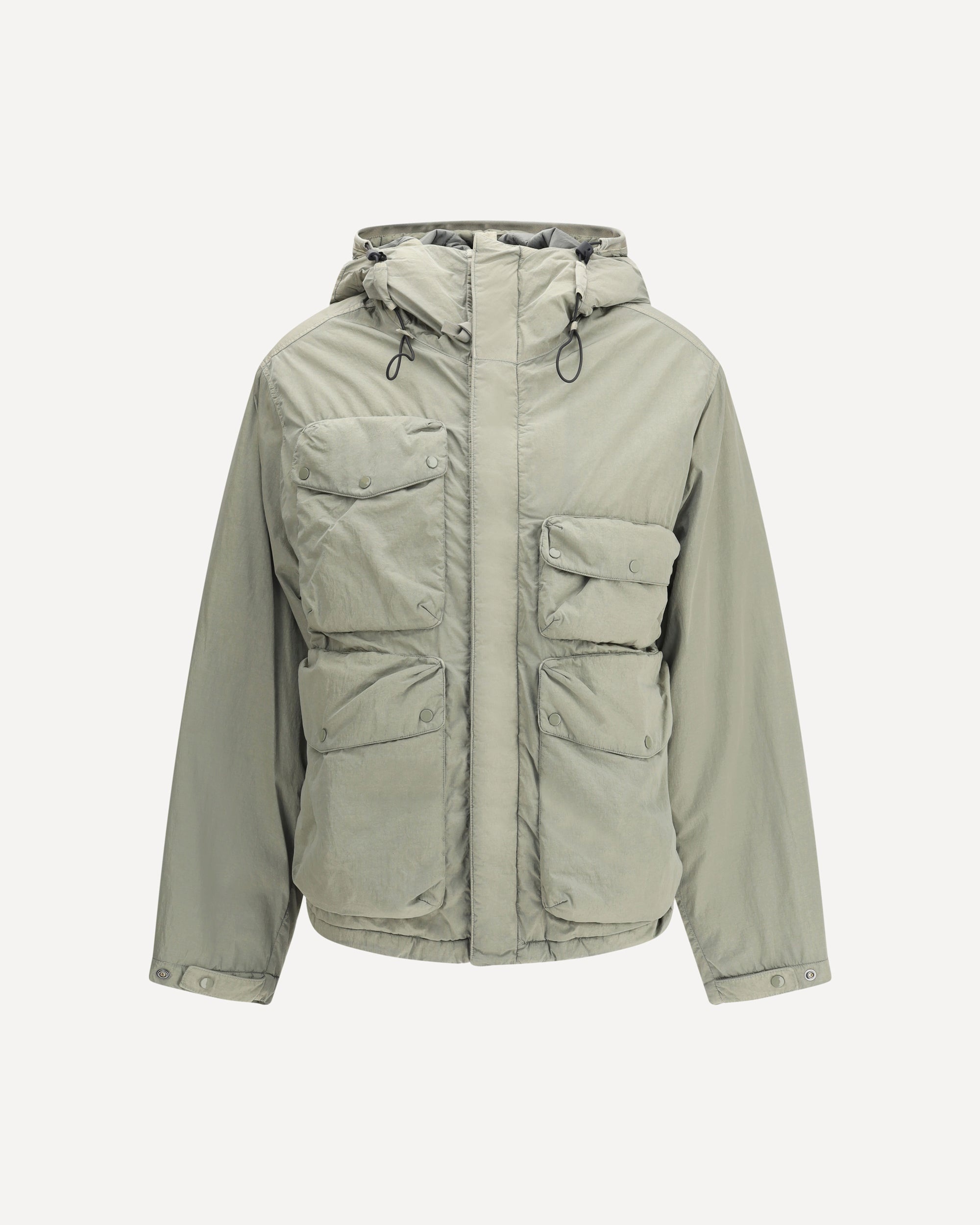 Hooded Nylon Jacket - 1