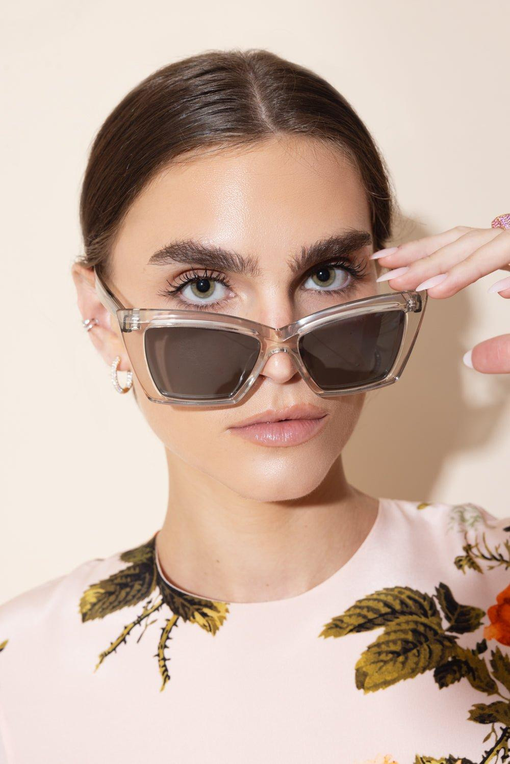 New Wave Cat Eye Sunglasses - 4