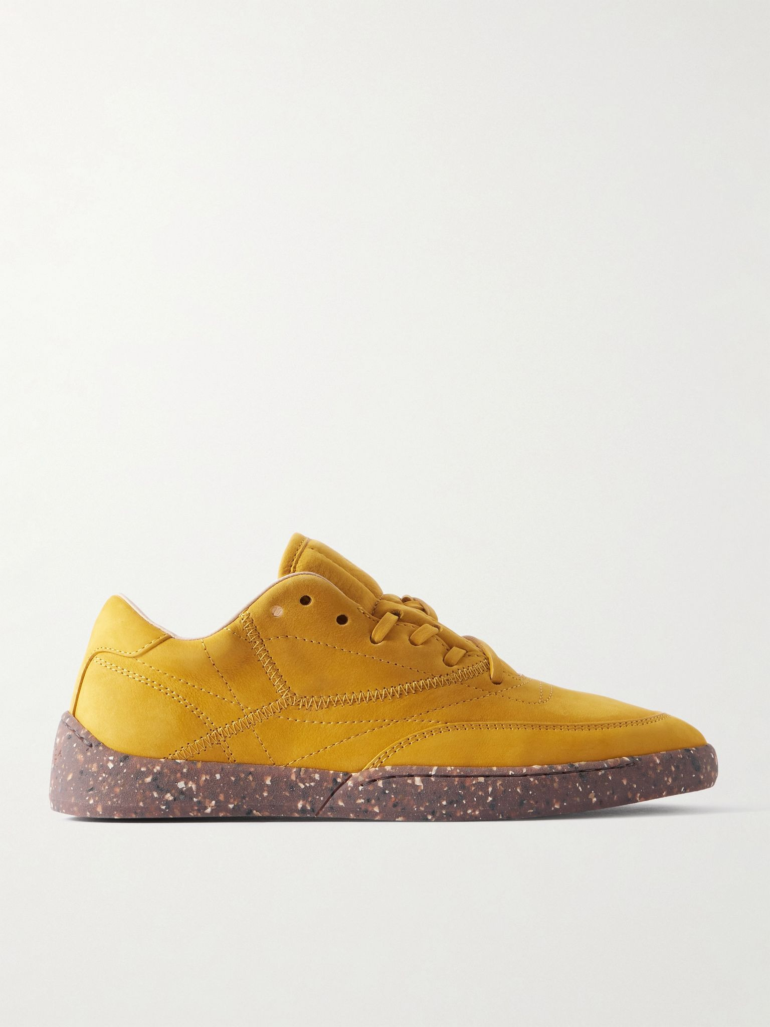 Ohio suede sneakers Yellow - 1