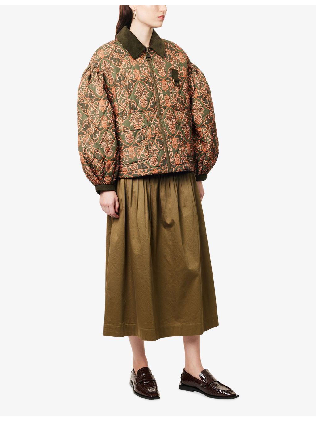 Barbour x FARM Rio Luisa Quilted Jacket - 3