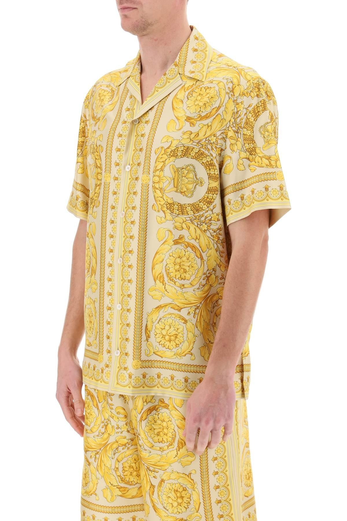 Barocco bowling shirt - 5