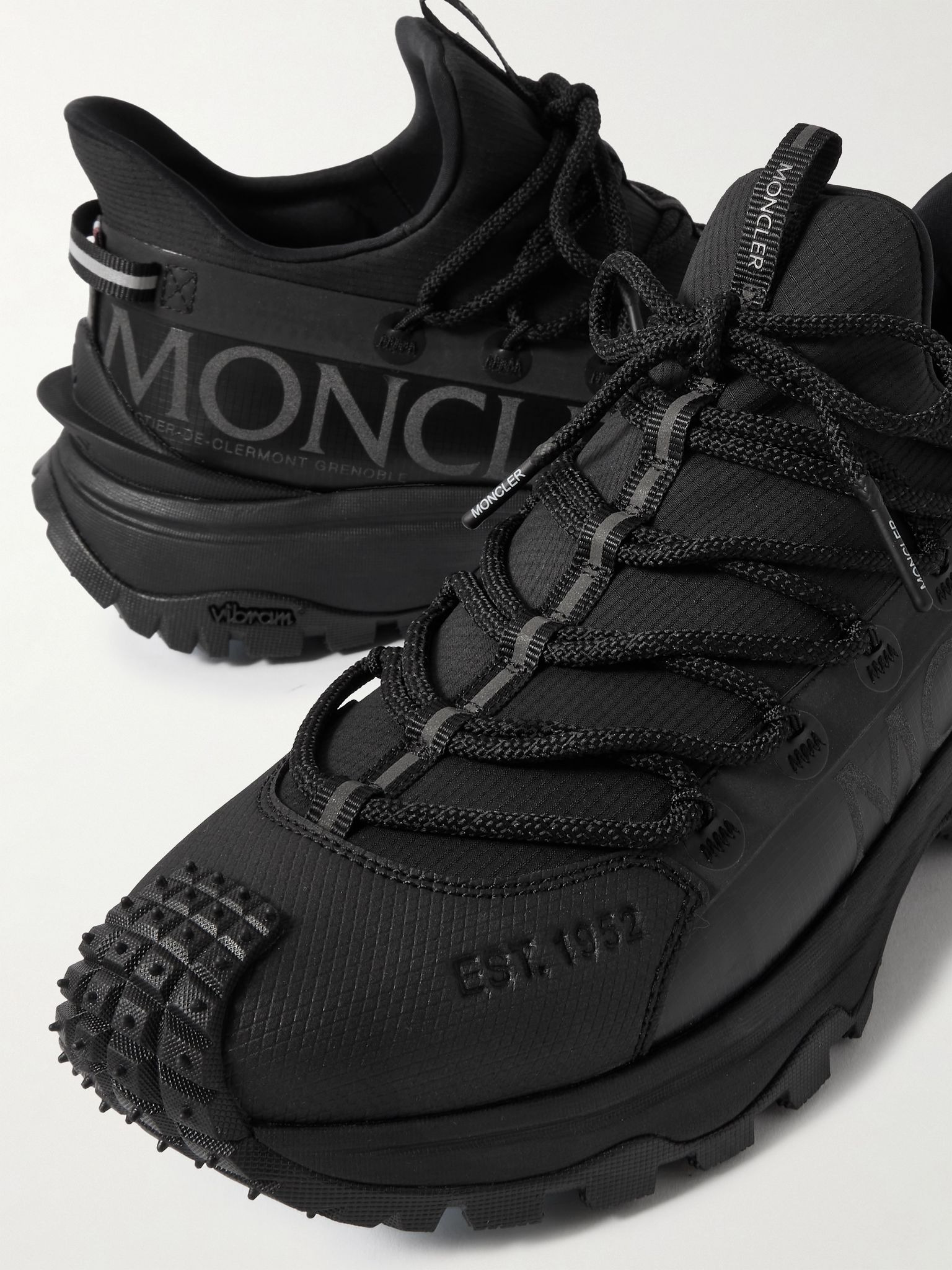 Trailgrip Lite 2 Logo-Print Rubber-Trimmed Ripstop Sneakers Black - 5