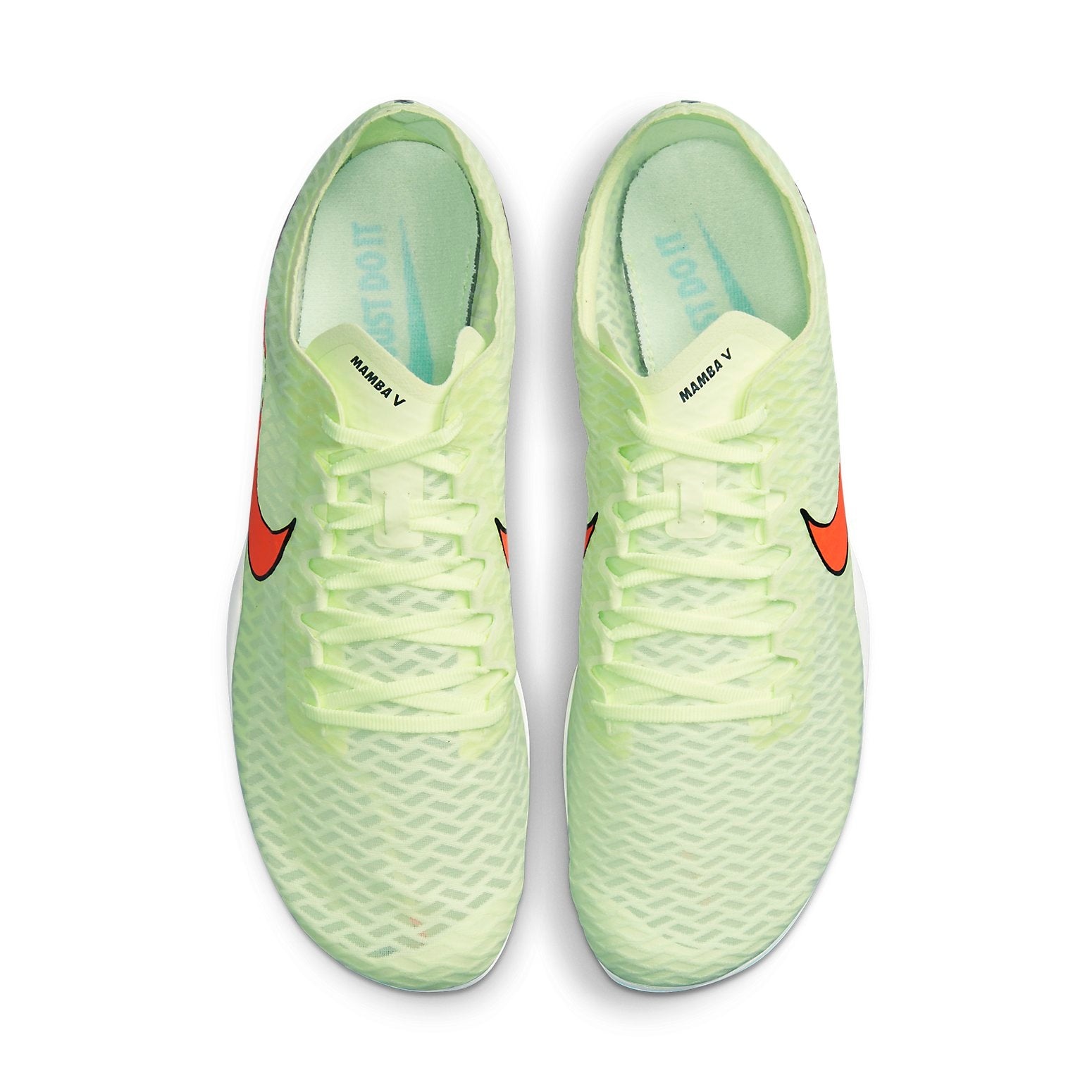 Nike Zoom Mamba V 5 Barely Volt Hyper Orange Running Spike AJ1697-700,‎ Mens 10 Nike Zoom Mamba V 5 Barely Volt Orange AJ1697-700 Track  main image 2