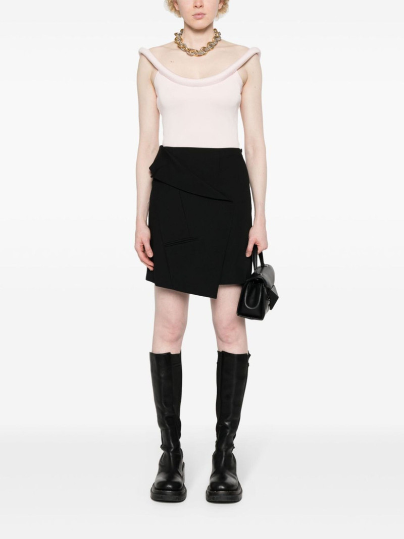 Alexander McQueen 3D-detailing sleeveless top outlook