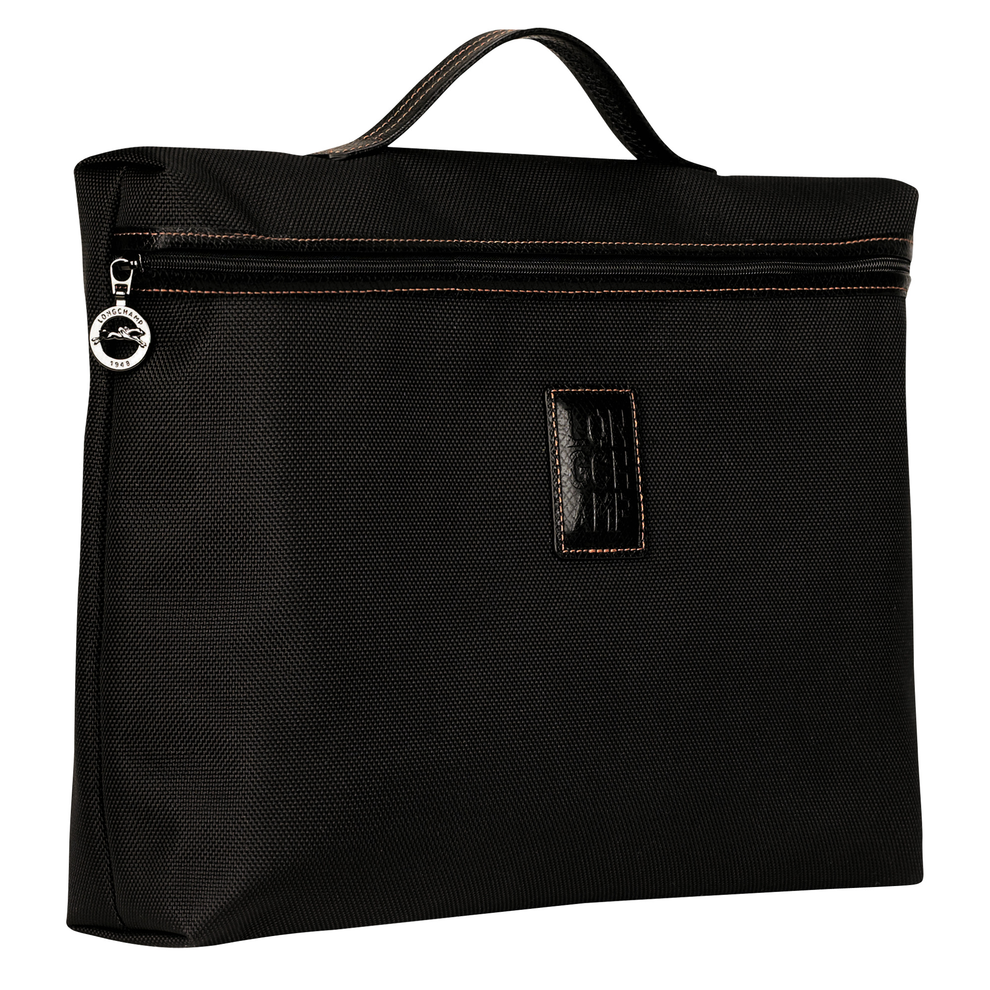 Boxford S Briefcase Black - Canvas - 3